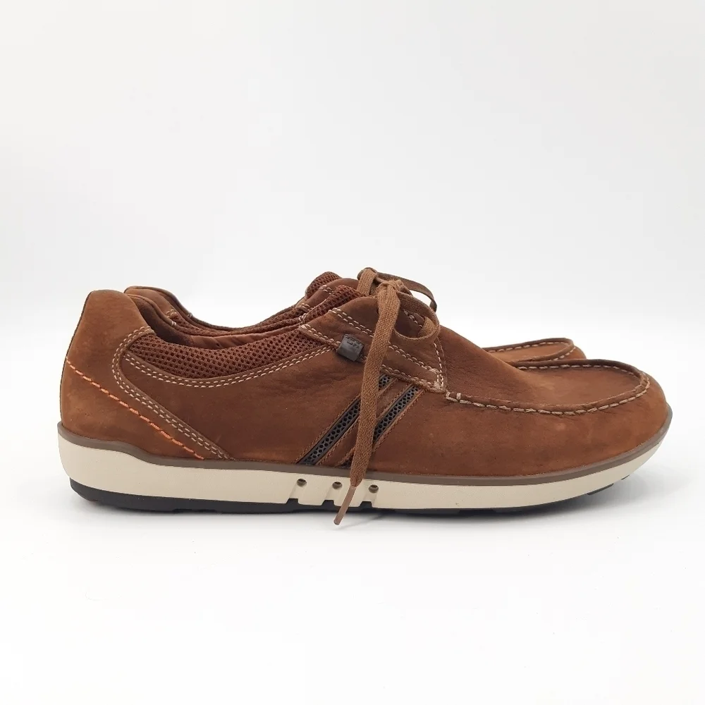 FINAL ⬇️ Clarks | Wide Nubuck Boat Shoe in Brown